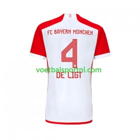 Bayern München Matthijs de Ligt 4 Thuis Shirt 2023-24